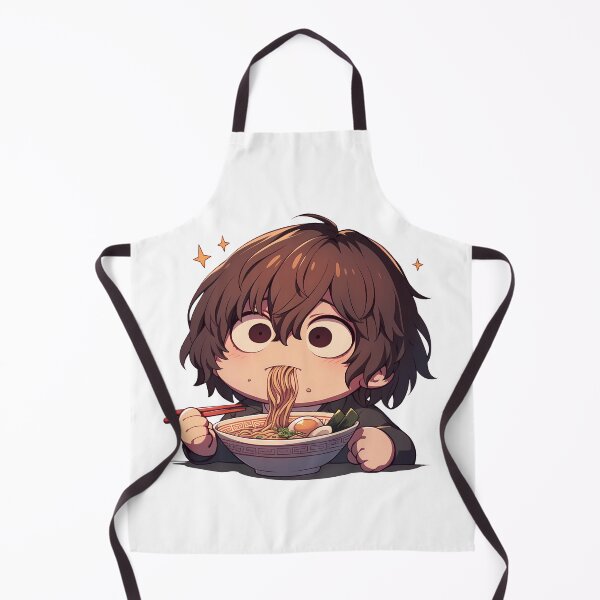 Item preview, Goro Akechi Eating Ramen Persona 5 Game Anime Kawaii designed and sold by Raslbazola.