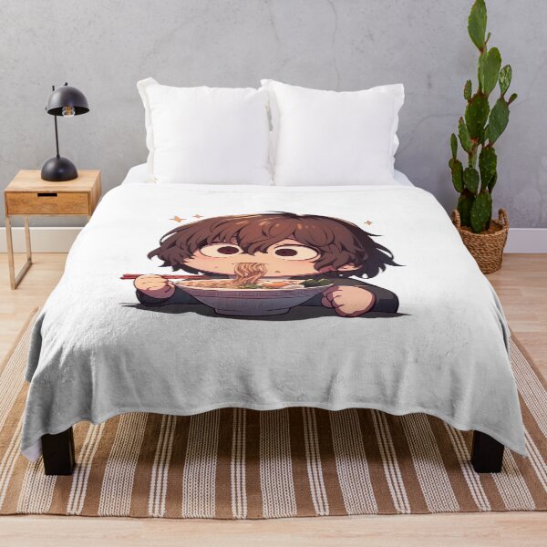 Item preview, Goro Akechi Eating Ramen Persona 5 Game Anime Kawaii designed and sold by Raslbazola.