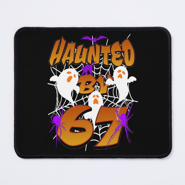 Item preview, Haunted by 67 funny six seven meme spooky ghost designed and sold by TheEndDesign.