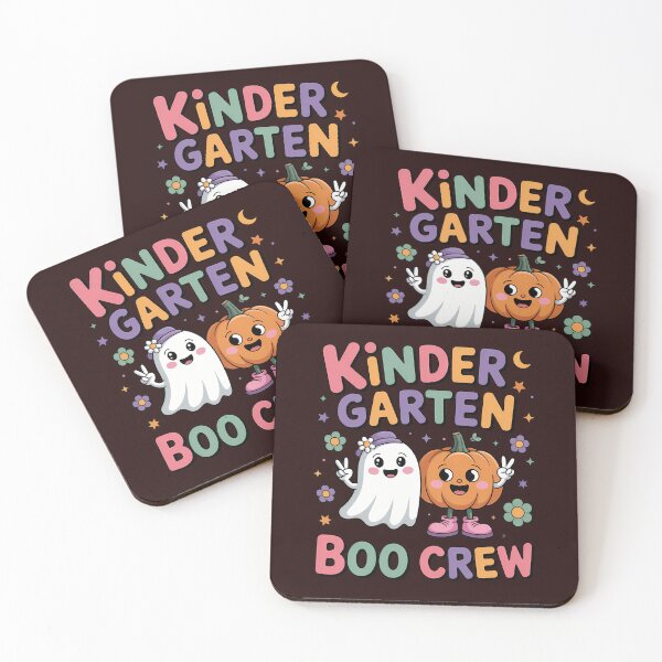 Item preview, Kindergarten Boo Crew Halloween Floral Ghost Kinder Teacher designed and sold by August4Laughs25.