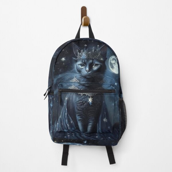 Item preview, Vintage Style Royal Cat In Crown In The Moonlight designed and sold by LanaGustavsson.