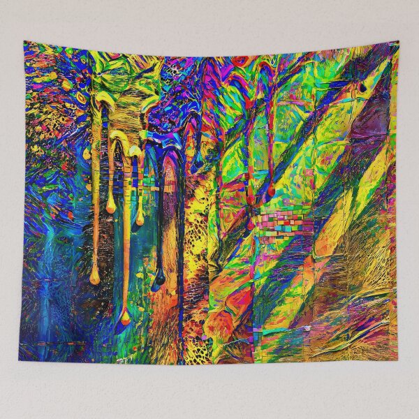 Item preview, Melting Spectrum: Drips of Electric Color designed and sold by blackhalt.