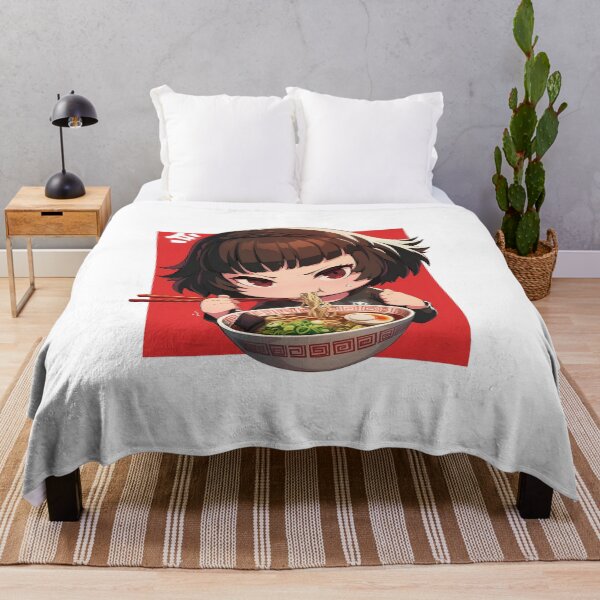 Item preview, Makoto Niijima Focused Ramen Persona 5 Game Anime Girl Kawaii designed and sold by Raslbazola.