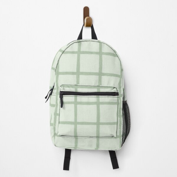 Item preview, Simple hand-drawn green grid seamless pattern designed and sold by champkppwc.