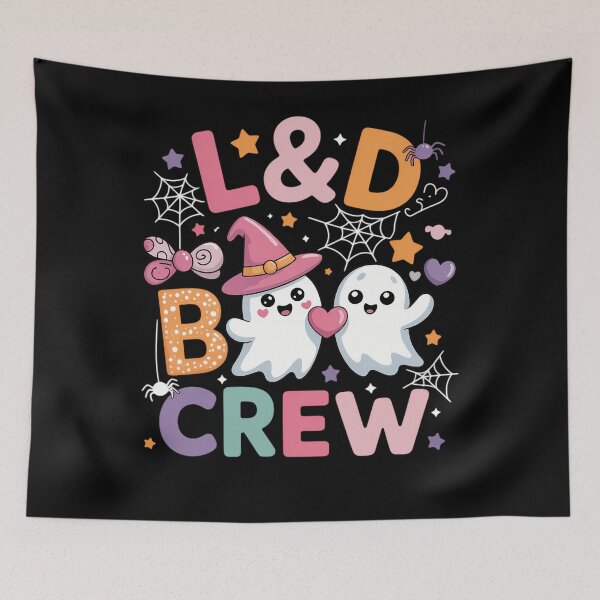 Item preview, L&D Boo Crew Halloween matching shirt Labor & Delivery nurse designed and sold by August4Laughs25.