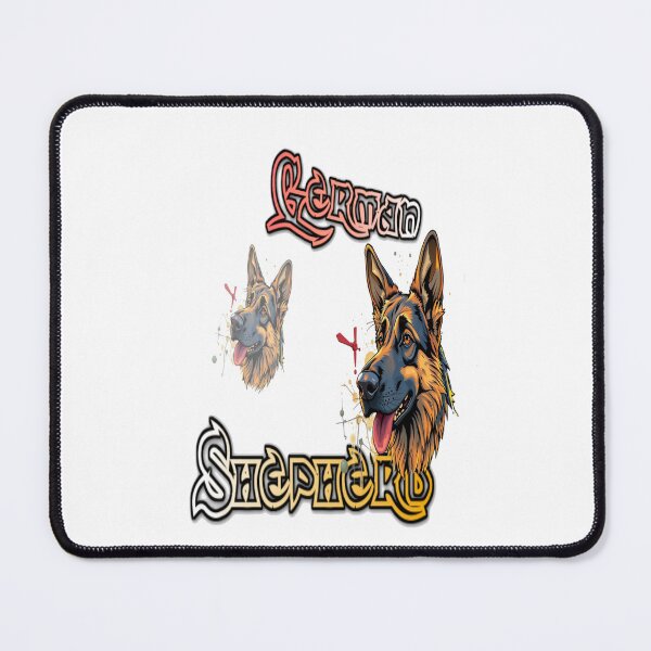 Item preview, German Shepherd dog graffiti funny dogs designed and sold by atomsama.