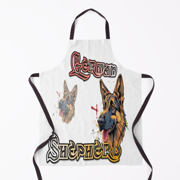 Item preview, German Shepherd dog graffiti funny dogs designed and sold by atomsama.