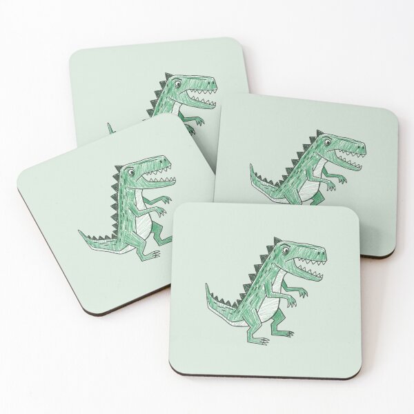 Item preview, Cute Green Dinosaur Doodle designed and sold by 0606PM.