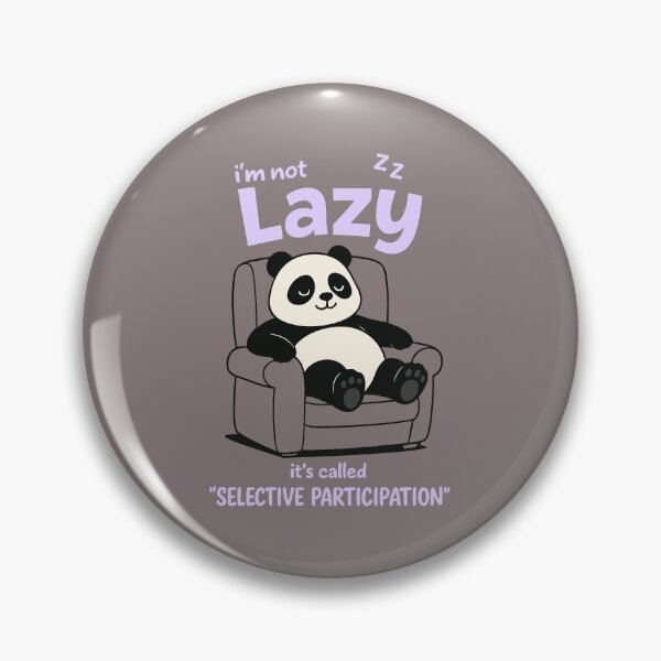 Artikelvorschau, Lustiges T-Shirt mit Lazy Panda-Zitat – Süßes, entspanntes Bärendesign für entspannte Stimmung entworfen und verkauft von graphicnew.