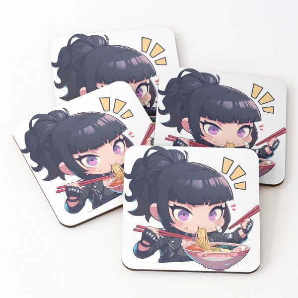 Item preview, Justine Caroline Ramen Persona 5 Game Anime Girl Kawaii designed and sold by Raslbazola.