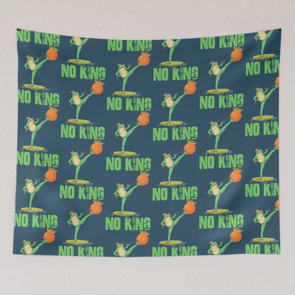 Item preview, No Kings Portland Frog Protest – Funny Anti-Authority Meme   designed and sold by AuctionThrift.