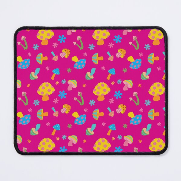 Item preview, Groovy MushroomPrint on Hot Pink designed and sold by FionaStokes.