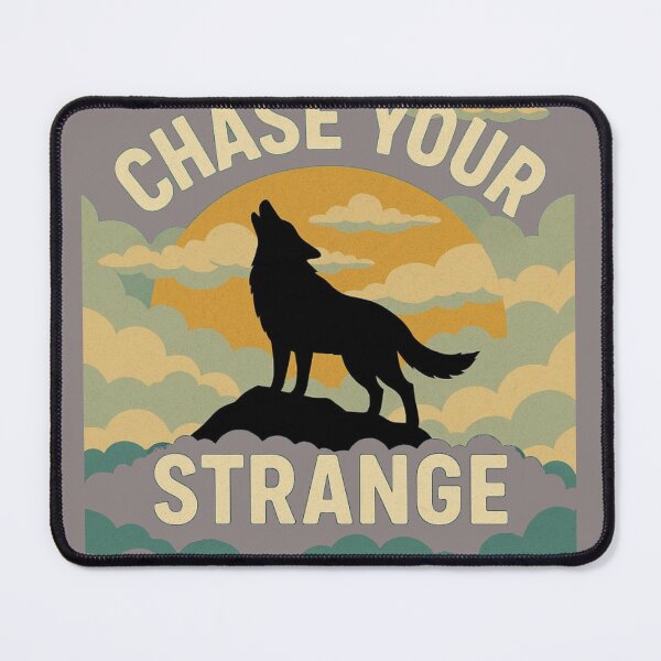 Item preview, Chase Your Dreams Wolf T-Shirt | Motivational Moon & Cloud Graphic Tee | Galaxy Night Sky Aesthetic | Inspirational Wolf Design for Dreamers designed and sold by KDesignCrafts.