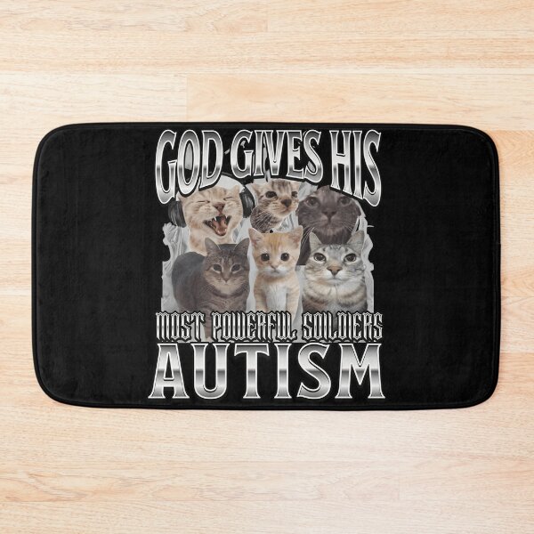 Item preview, God Gives His Most Powerful Soldiers Autism designed and sold by DunciOcukino.