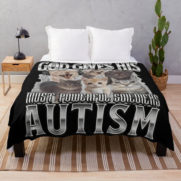 Item preview, God Gives His Most Powerful Soldiers Autism designed and sold by DunciOcukino.
