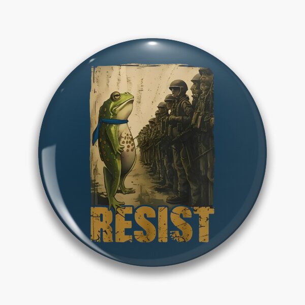Item preview, Portland Frog Protest, Anti ICE, Anti Fascism, Anti Trump, Vintage Activist, Resistance  T- (2) designed and sold by AuctionThrift.