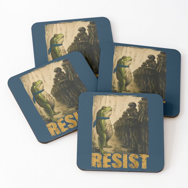 Item preview, Portland Frog Protest, Anti ICE, Anti Fascism, Anti Trump, Vintage Activist, Resistance  T- (2) designed and sold by AuctionThrift.