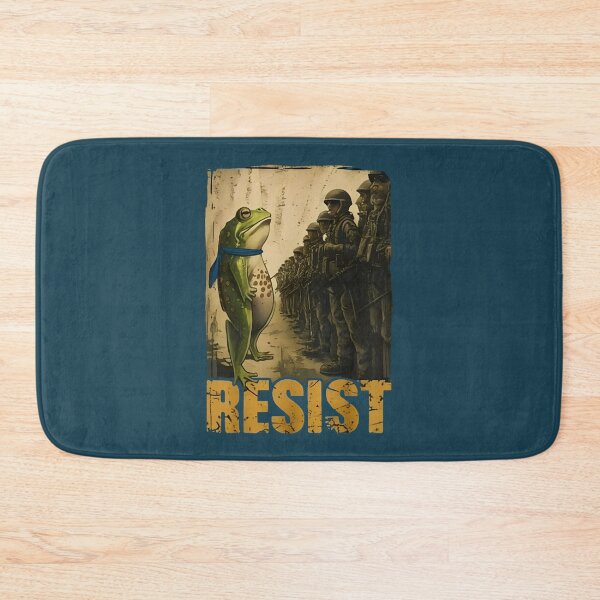 Item preview, Portland Frog Protest, Anti ICE, Anti Fascism, Anti Trump, Vintage Activist, Resistance  T- (2) designed and sold by AuctionThrift.