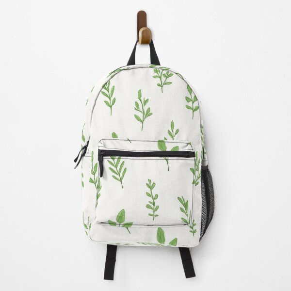 Item preview, Seamless hand-drawn green leaf botanical pattern designed and sold by champkppwc.