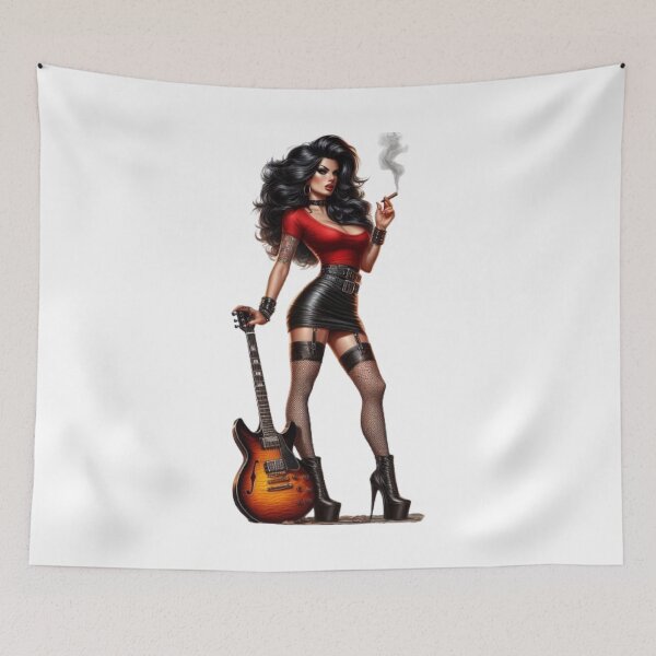 Item preview, "Retro Glamour: Charm and Audacity of Pin-Ups” designed and sold by CHRIST5000.