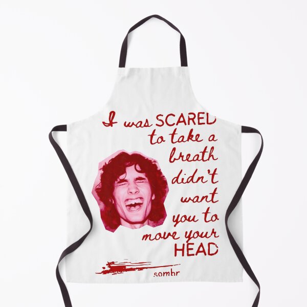 Item preview, Sombr Singer Lyric Art Poster | “I Was Scared To Take A Breath” Emotional Red Quote designed and sold by James Bradly.