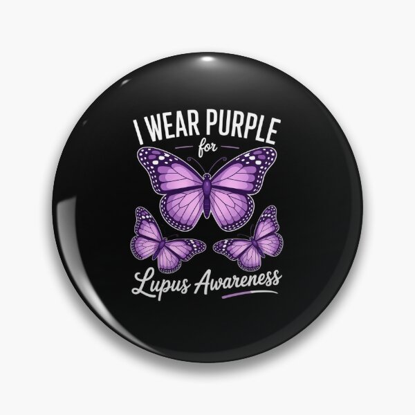 Item preview, I Wear Purple For Lupus Awareness Support Lovers designed and sold by DrewLeuschke.