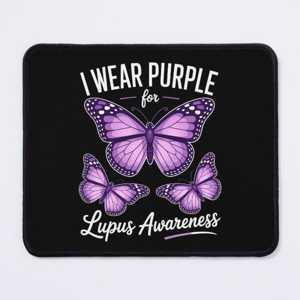 Item preview, I Wear Purple For Lupus Awareness Support Lovers designed and sold by DrewLeuschke.