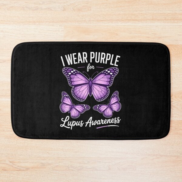 Item preview, I Wear Purple For Lupus Awareness Support Lovers designed and sold by DrewLeuschke.