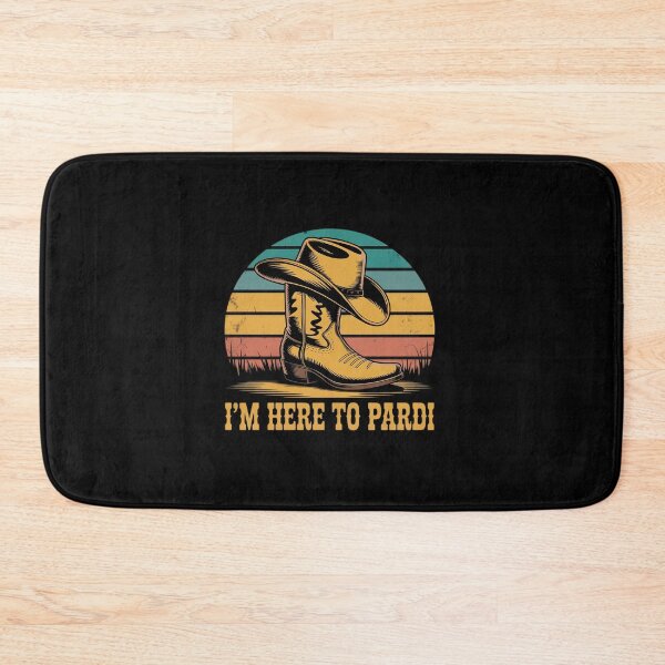 Item preview, I'm Here to Pardi Cowboy Boots West Deserts Awesome designed and sold by AmparoBoyle.