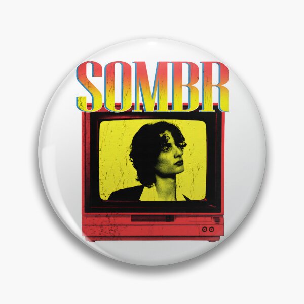 Item preview, Sombr Singer Retro TV Poster | Vintage Pop Art Yellow & Red Aesthetic designed and sold by James  Bradly.