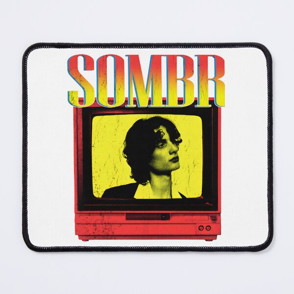 Item preview, Sombr Singer Retro TV Poster | Vintage Pop Art Yellow & Red Aesthetic designed and sold by James Bradly.