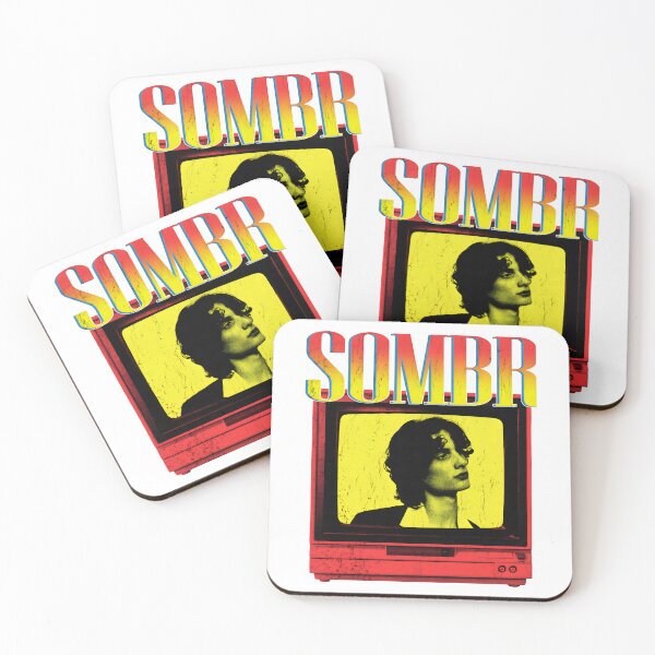 Item preview, Sombr Singer Retro TV Poster | Vintage Pop Art Yellow & Red Aesthetic designed and sold by James  Bradly.