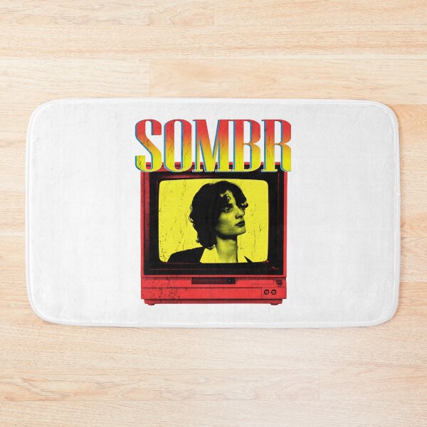 Item preview, Sombr Singer Retro TV Poster | Vintage Pop Art Yellow & Red Aesthetic designed and sold by James  Bradly.