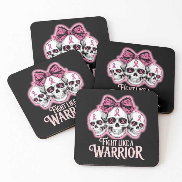 Item preview, Halloween Skull Breast Cancer Awareness Fighting designed and sold by RayArmstrong.