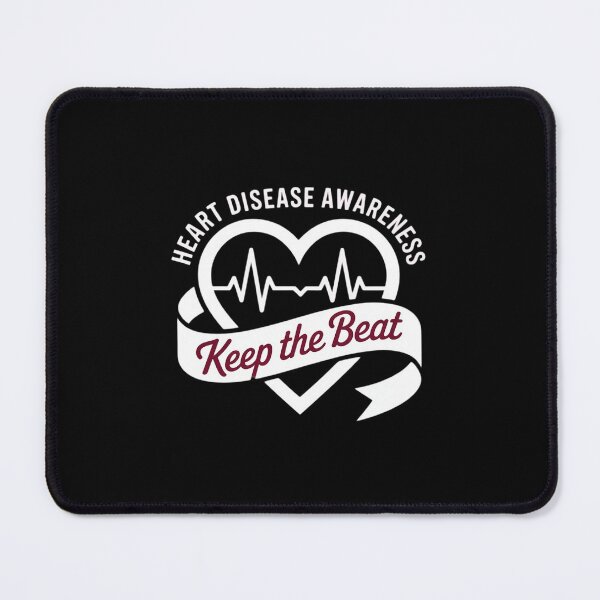 Item preview, Health Heart Disease Awareness HeartBeat designed and sold by AmparoBoyle.