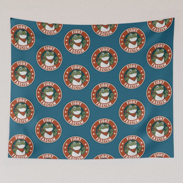 Item preview, Amphibian Resist Frog Fight Fascism   designed and sold by KauffmanJohn.