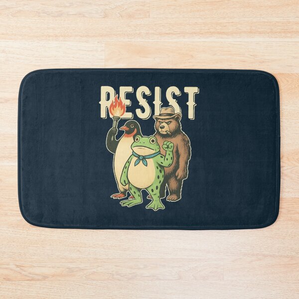 Item preview, Resist Penguin Frog and Bear   designed and sold by KauffmanJohn.