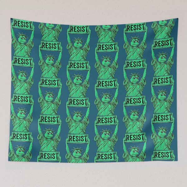 Item preview, Resist Portland Frog Protest,Anti ICE Anti Fascism Vintage Activist , Resistance   (1) designed and sold by KauffmanJohn.