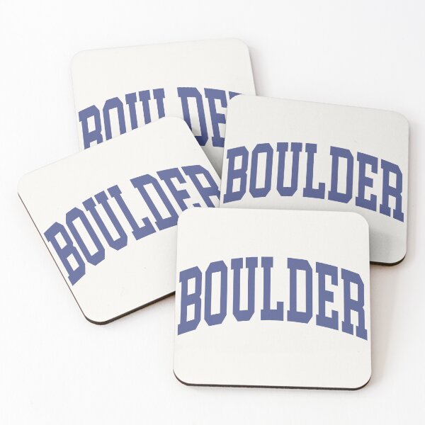 Item preview, Boulder CO - College Font Curved Typography designed and sold by chosenhomes.