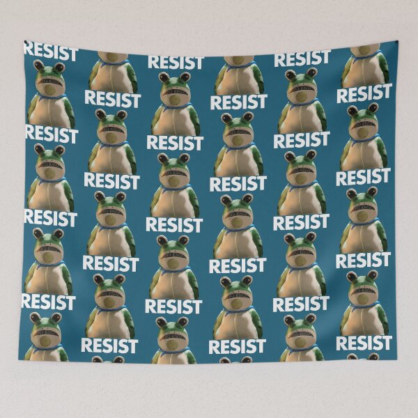 Item preview, Rissist Portland Frog Protest   (1) designed and sold by KauffmanJohn.