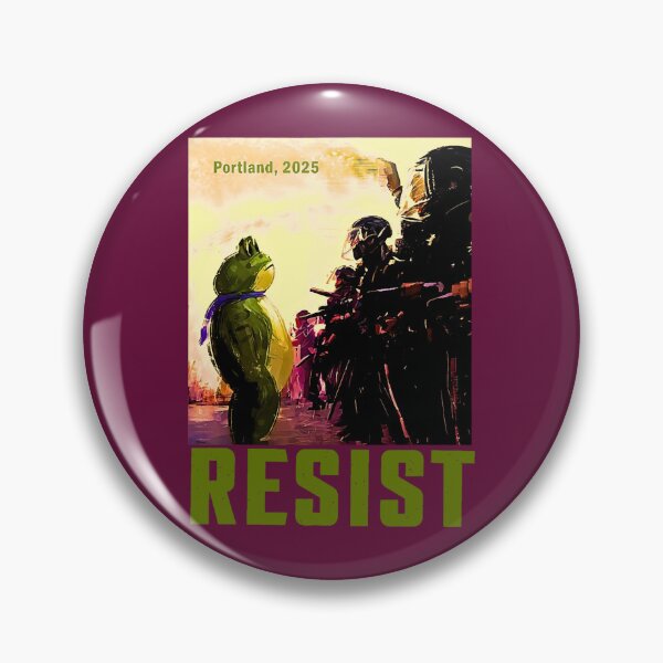 Item preview, Resist Portland Frog Protest,Anti ICE Anti Fascism Vintage Activist , Resistance(1) designed and sold by KauffmanJohn.