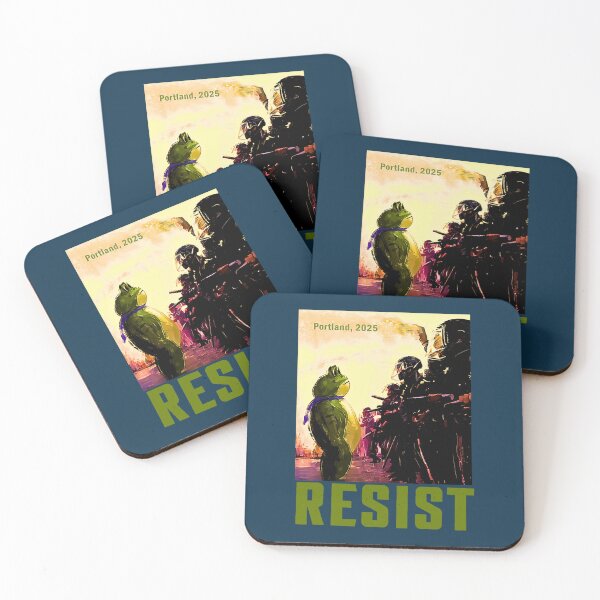 Item preview, Resist Portland Frog Protest,Anti ICE Anti Fascism Vintage Activist , Resistance(1) designed and sold by KauffmanJohn.