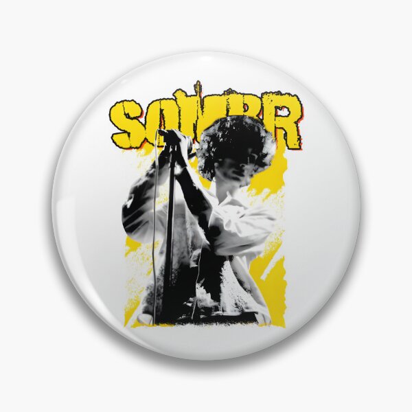 Item preview, Sombr Singer Live Performance Poster | Black & Yellow Indie Rock Aesthetic designed and sold by James  Bradly.