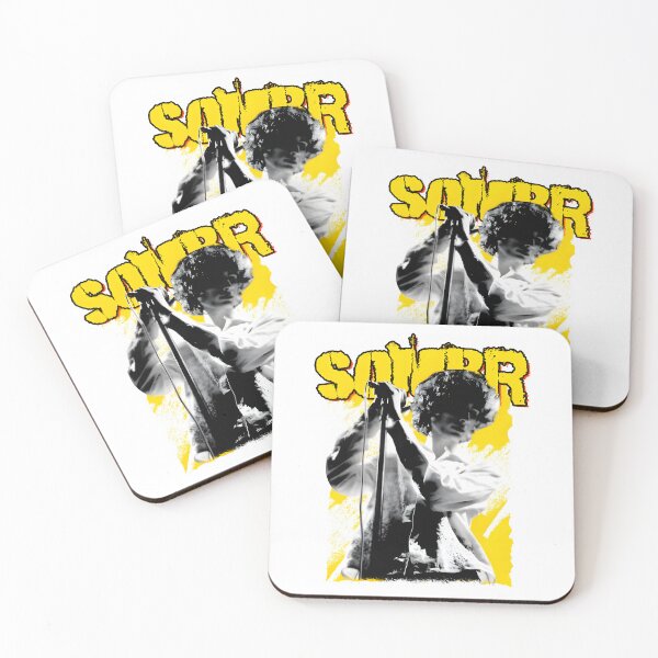 Item preview, Sombr Singer Live Performance Poster | Black & Yellow Indie Rock Aesthetic designed and sold by James  Bradly.