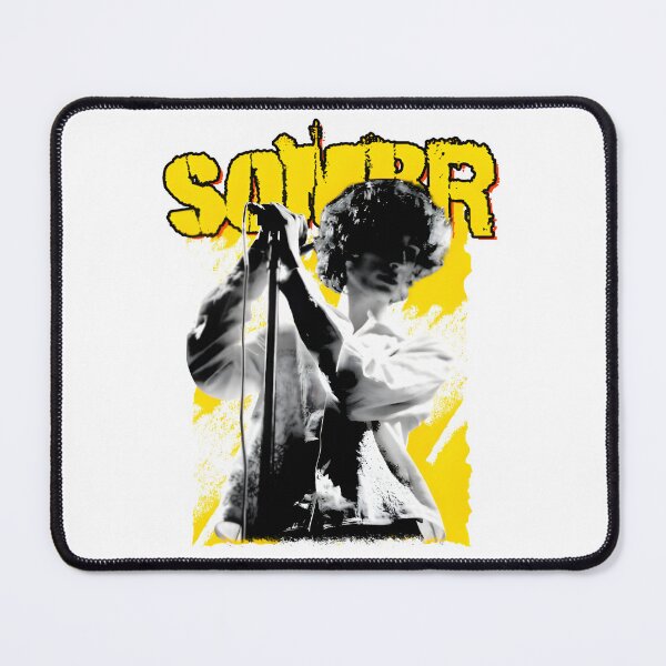 Item preview, Sombr Singer Live Performance Poster | Black & Yellow Indie Rock Aesthetic designed and sold by James Bradly.