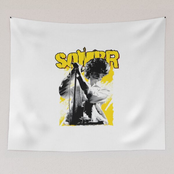 Item preview, Sombr Singer Live Performance Poster | Black & Yellow Indie Rock Aesthetic designed and sold by James  Bradly.