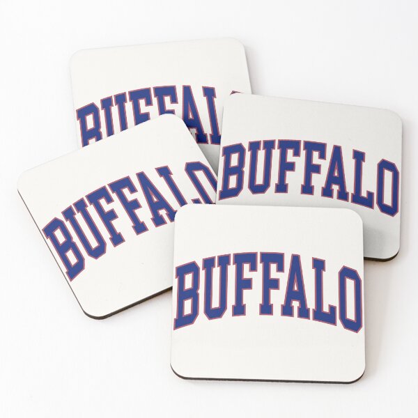 Item preview, Buffalo NY - College Font Curved Typography designed and sold by chosenhomes.