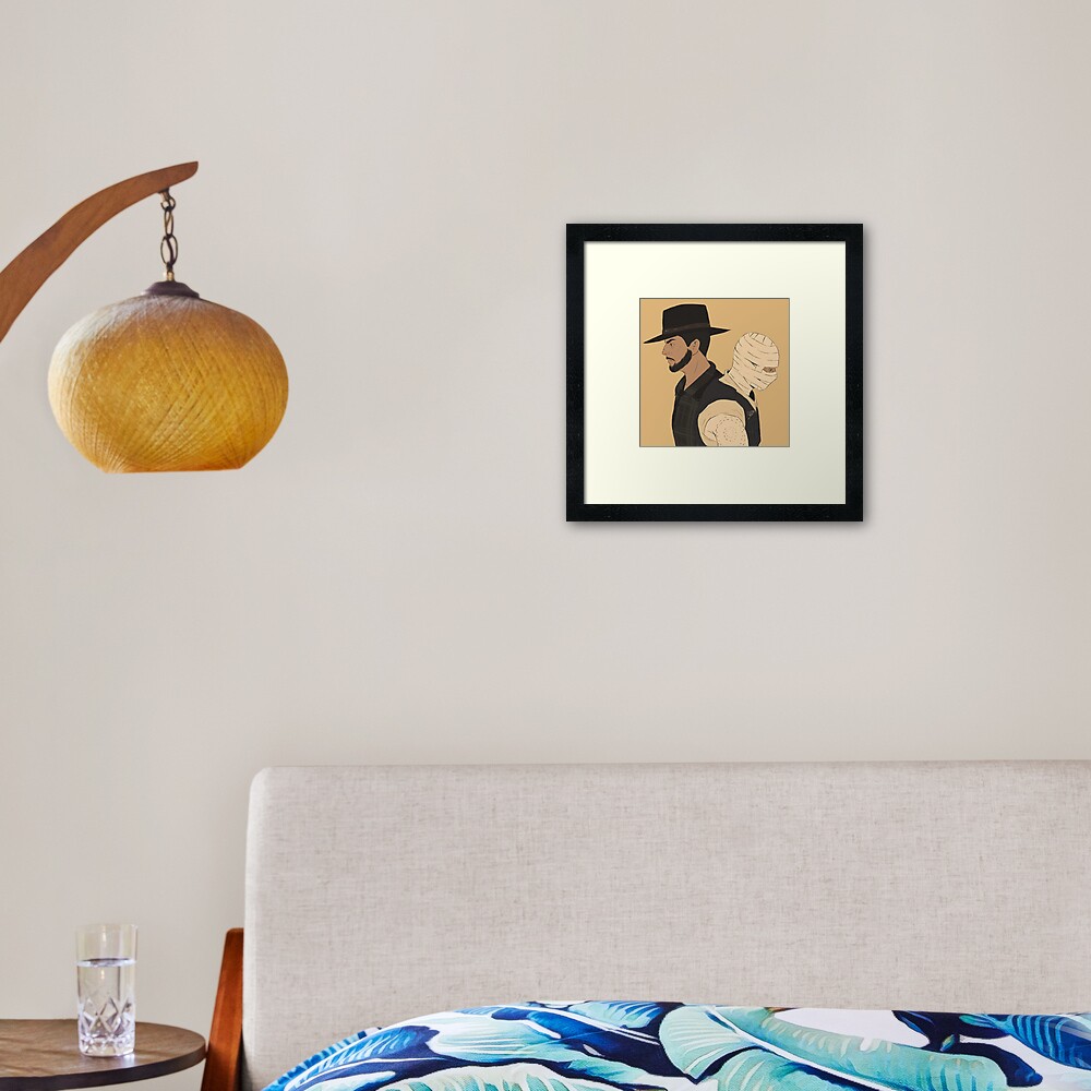 Vista previa del artículo con la obra «Lámina enmarcada», diseñado y vendido por BlackGarchomp.