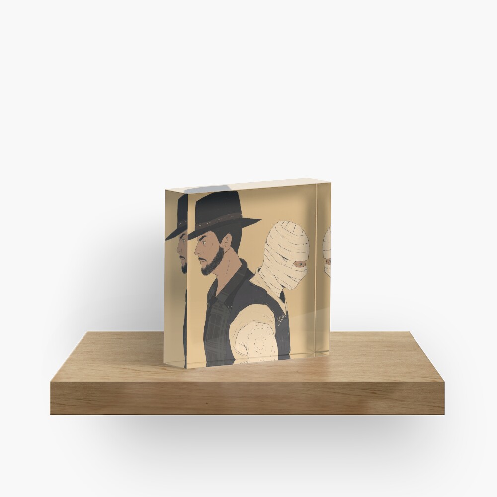 Vista previa del artículo con la obra «Bloque acrílico», diseñado y vendido por BlackGarchomp.