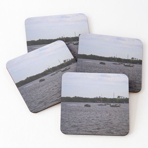 Item preview, Boats on the tranquil river designed and sold by Phakade's Photos.